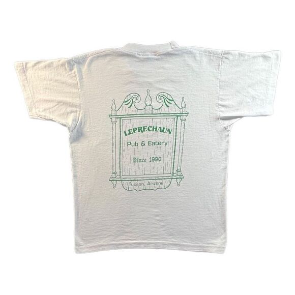 Vintage 90s Leprechaun Pub & Eatery Tee - Picture 3 of 7